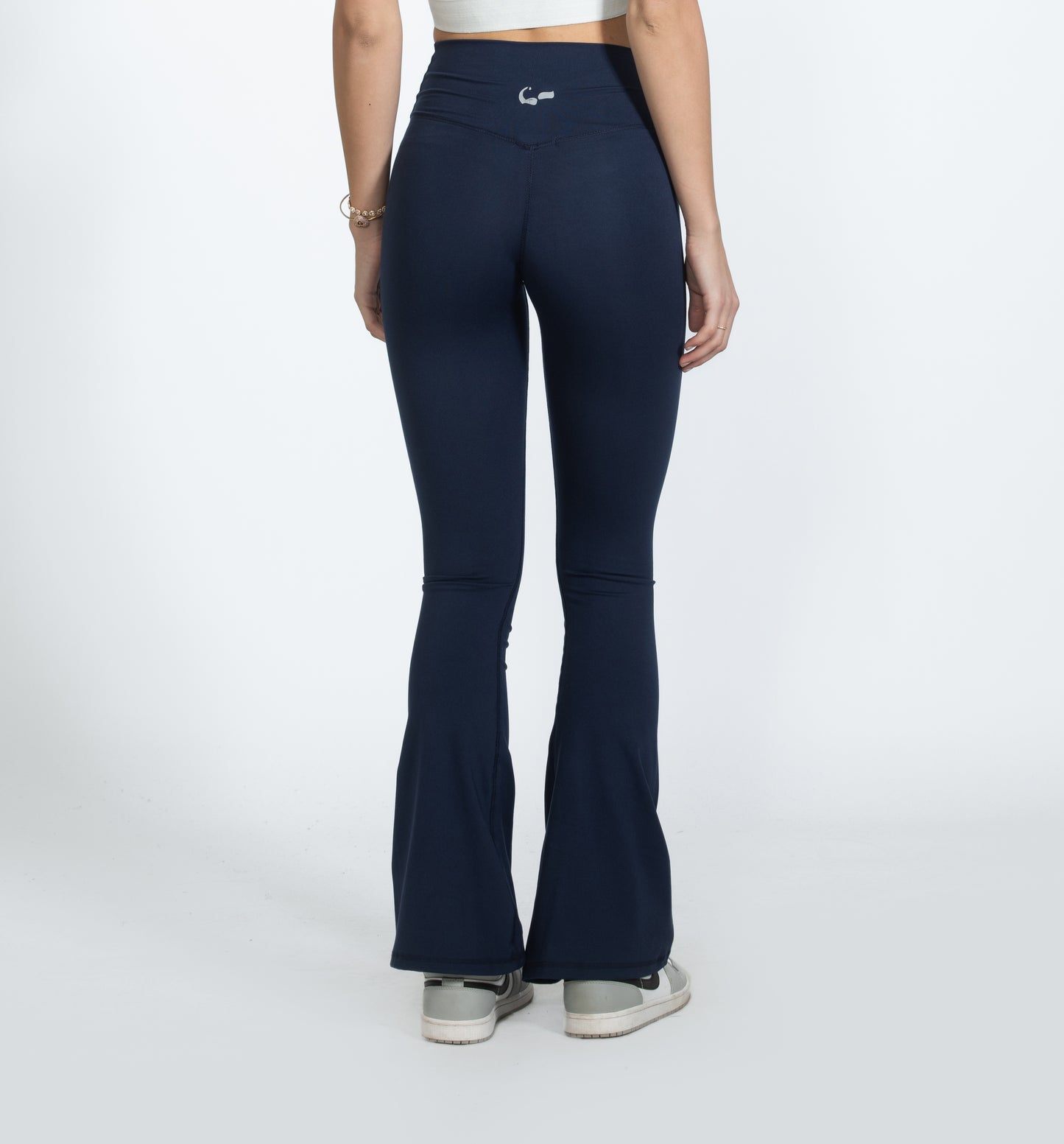 Navy Blue V Yoga Pants