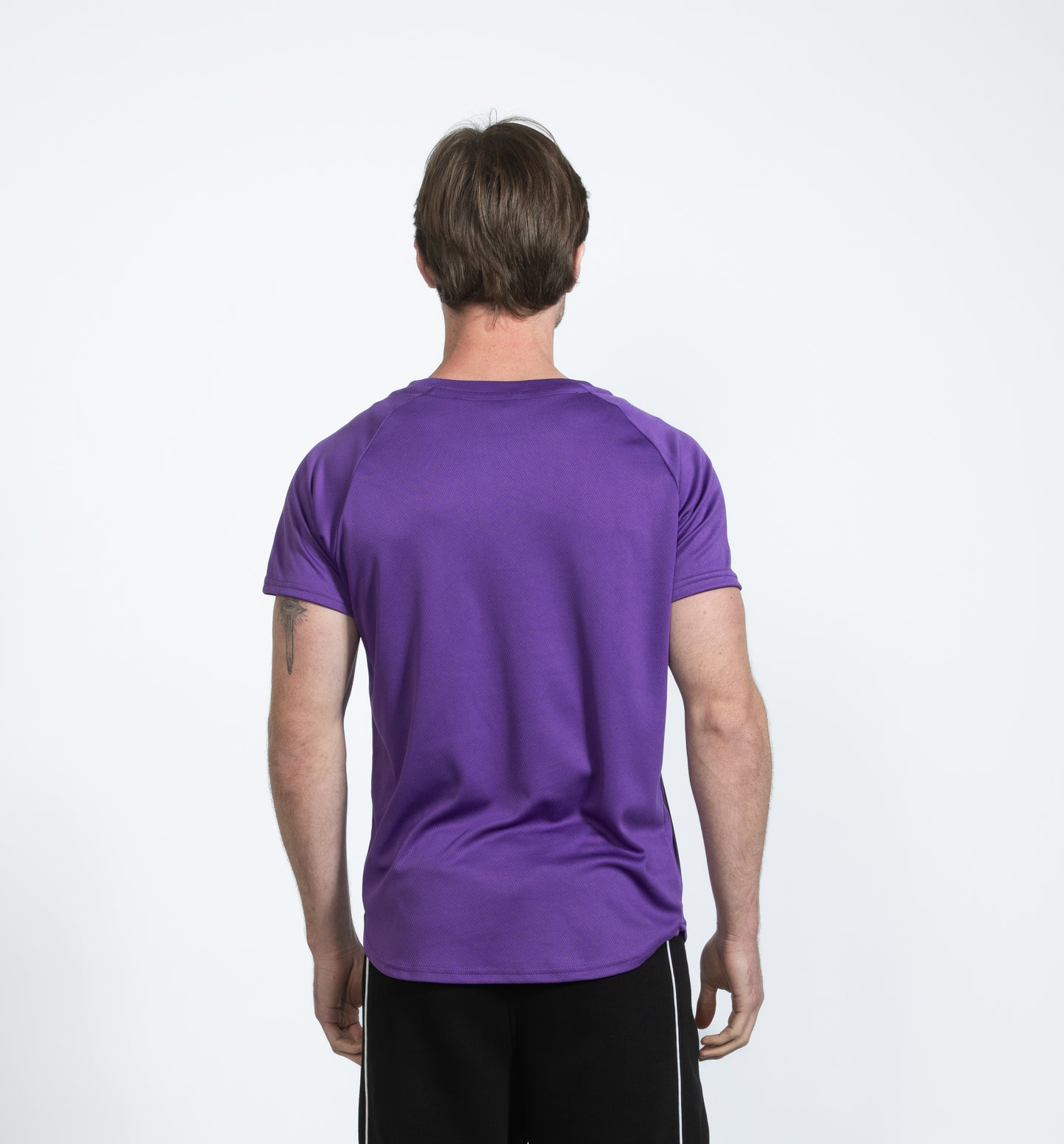 Purple Unisex Short Sleeve Tshirt