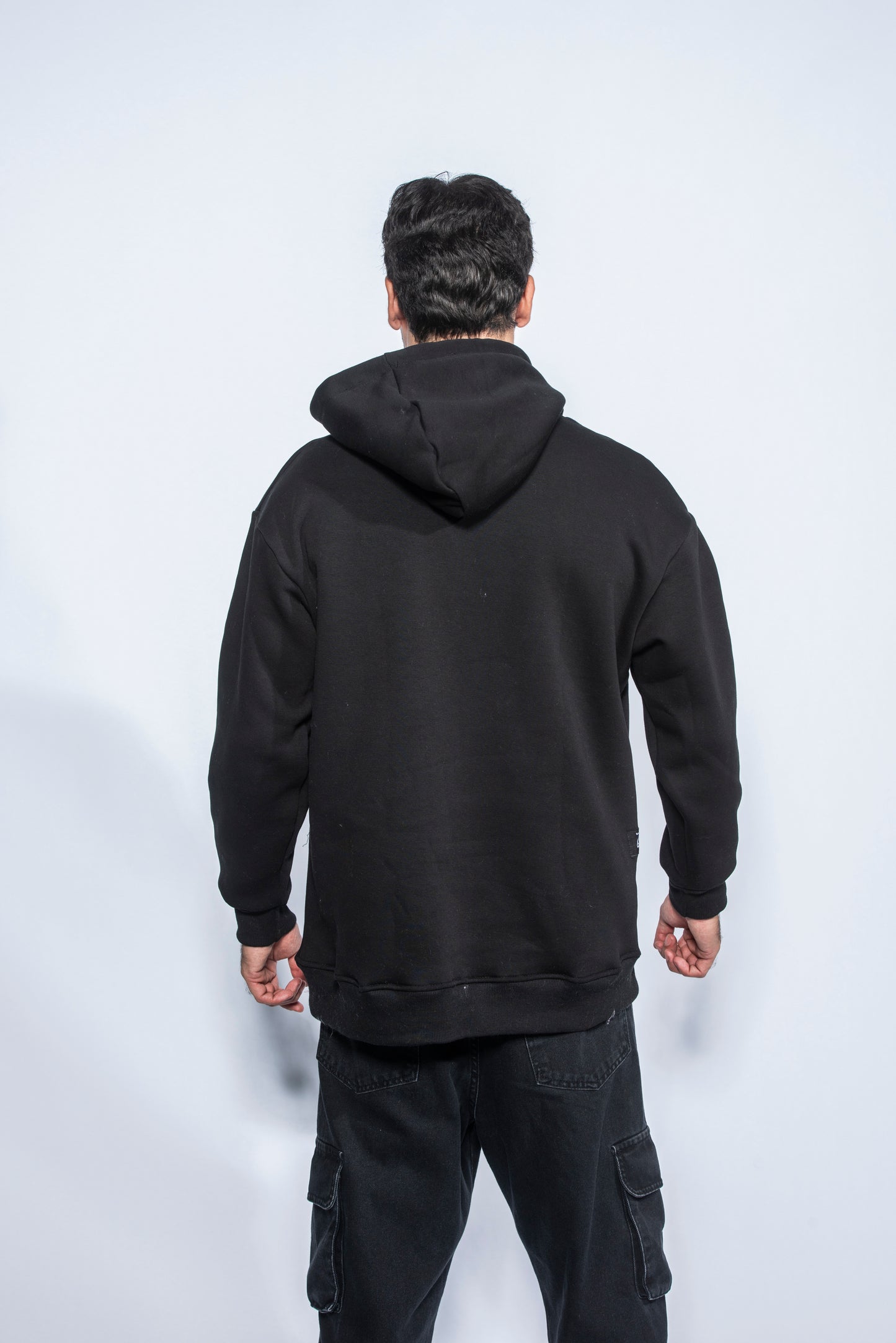 Black Basic Hoodie