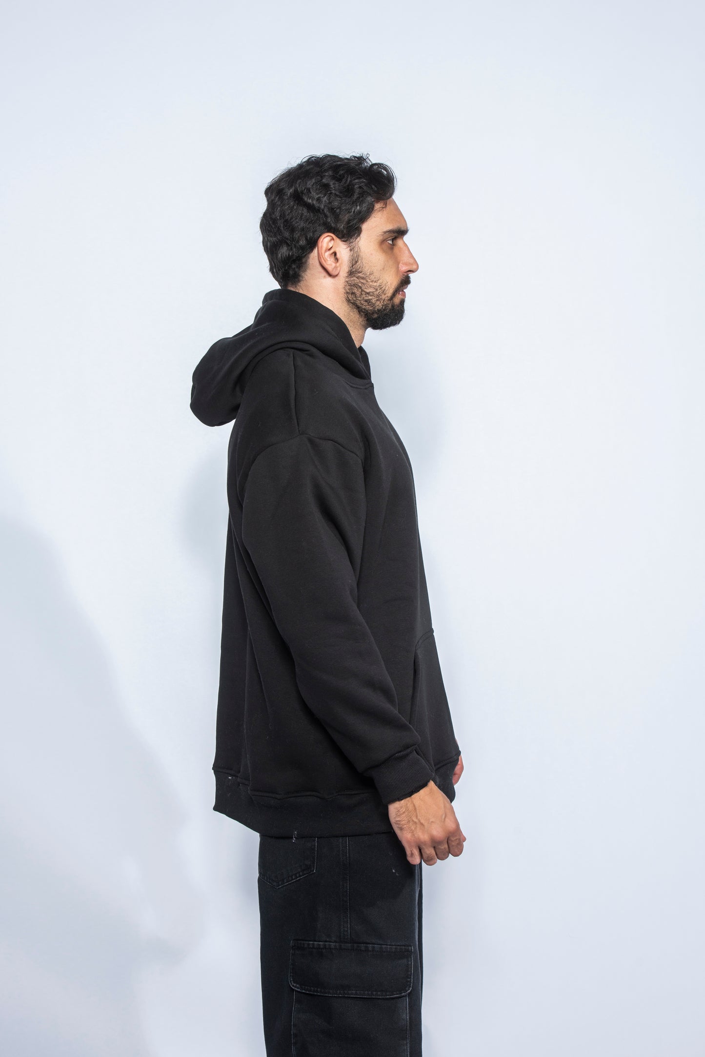 Black Basic Hoodie