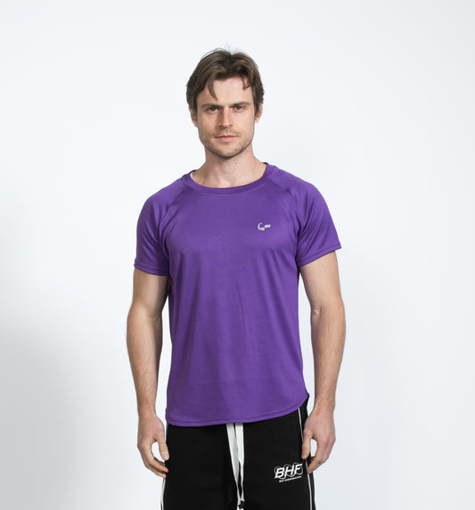Purple Unisex Short Sleeve Tshirt