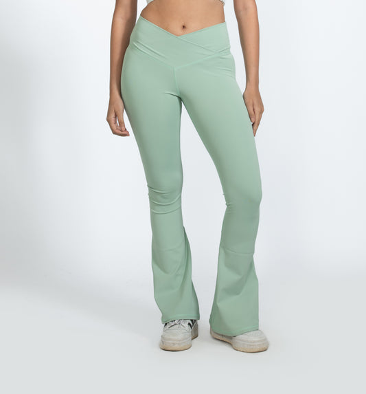 Sage Green V Yoga Pants