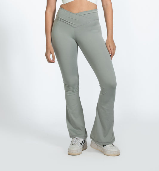 Silver V Yoga Pants