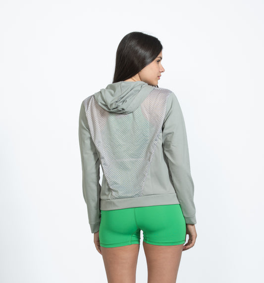 Silver Meshback Jacket