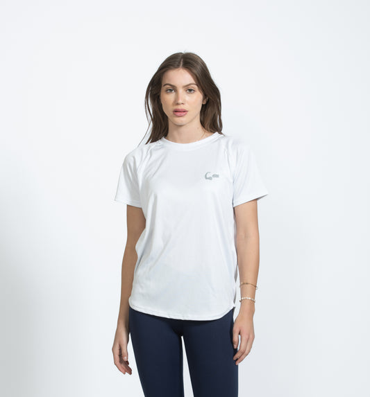 White Unisex Short Sleeve Tshirt