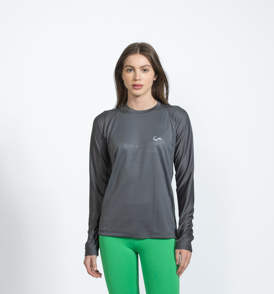 Dark Grey Long Sleeve Tshirt