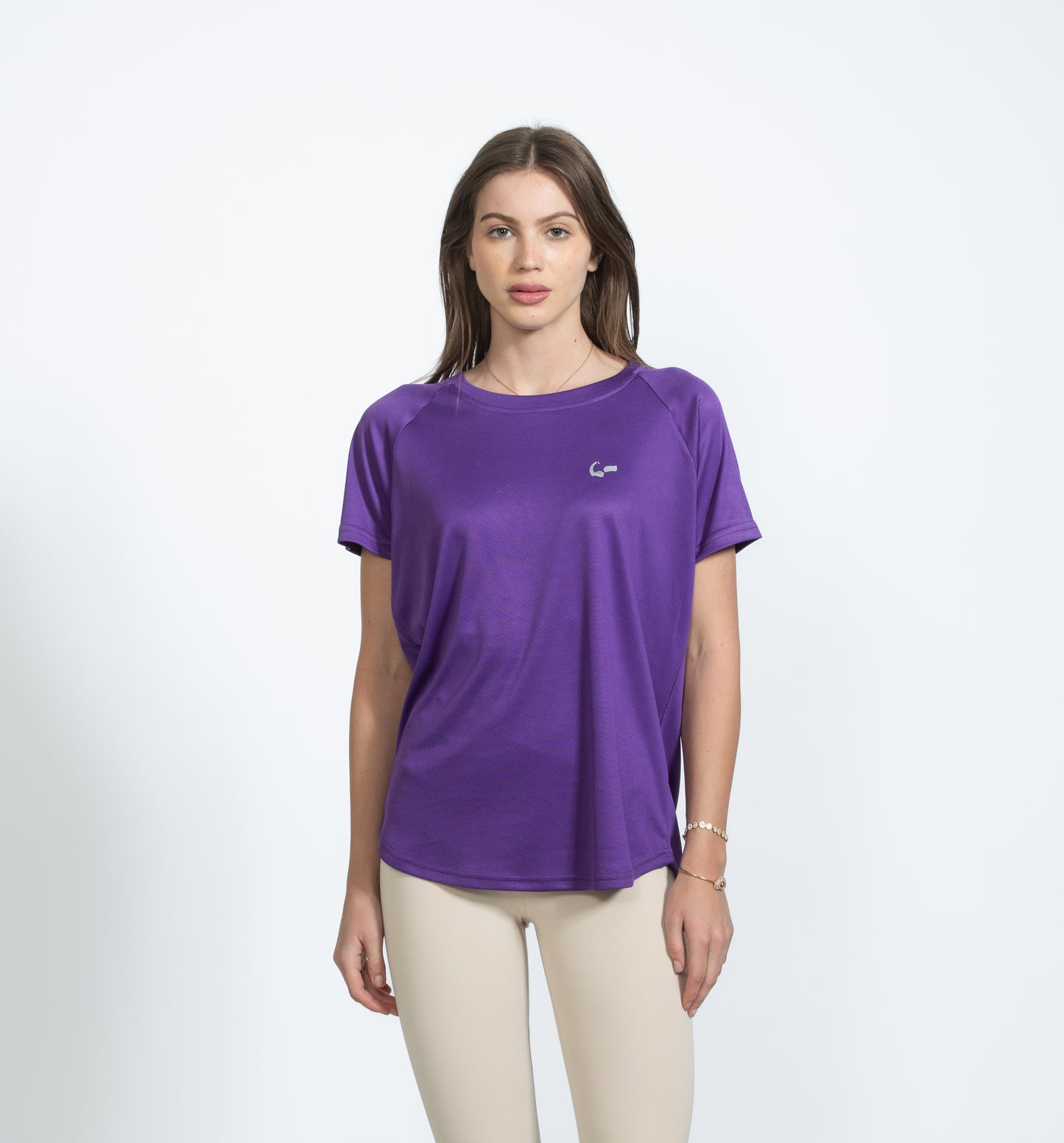 Purple Unisex Short Sleeve Tshirt
