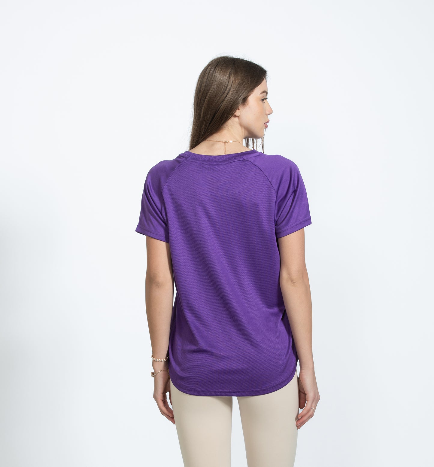 Purple Unisex Short Sleeve Tshirt