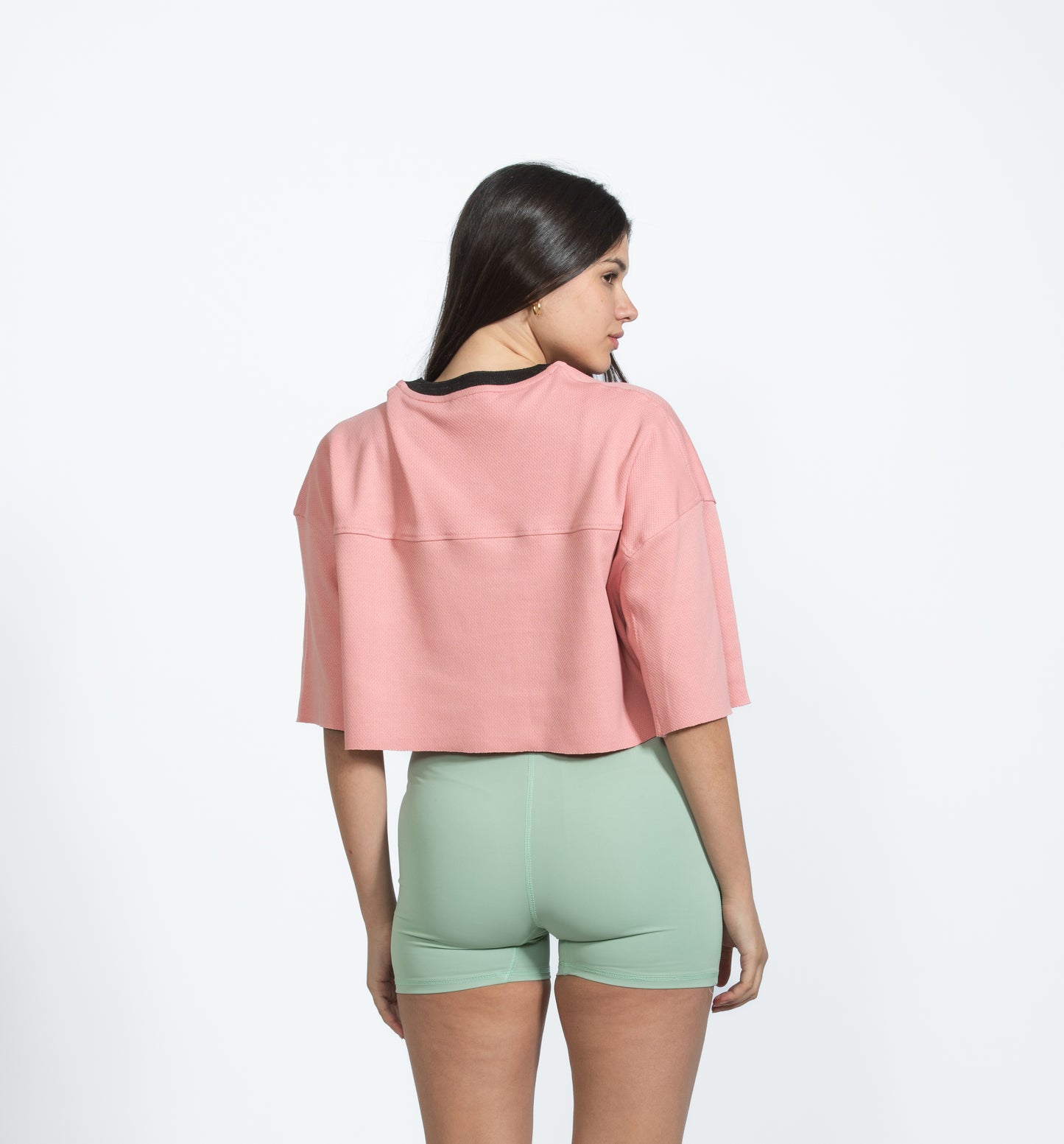 Pink Cropped Jersey