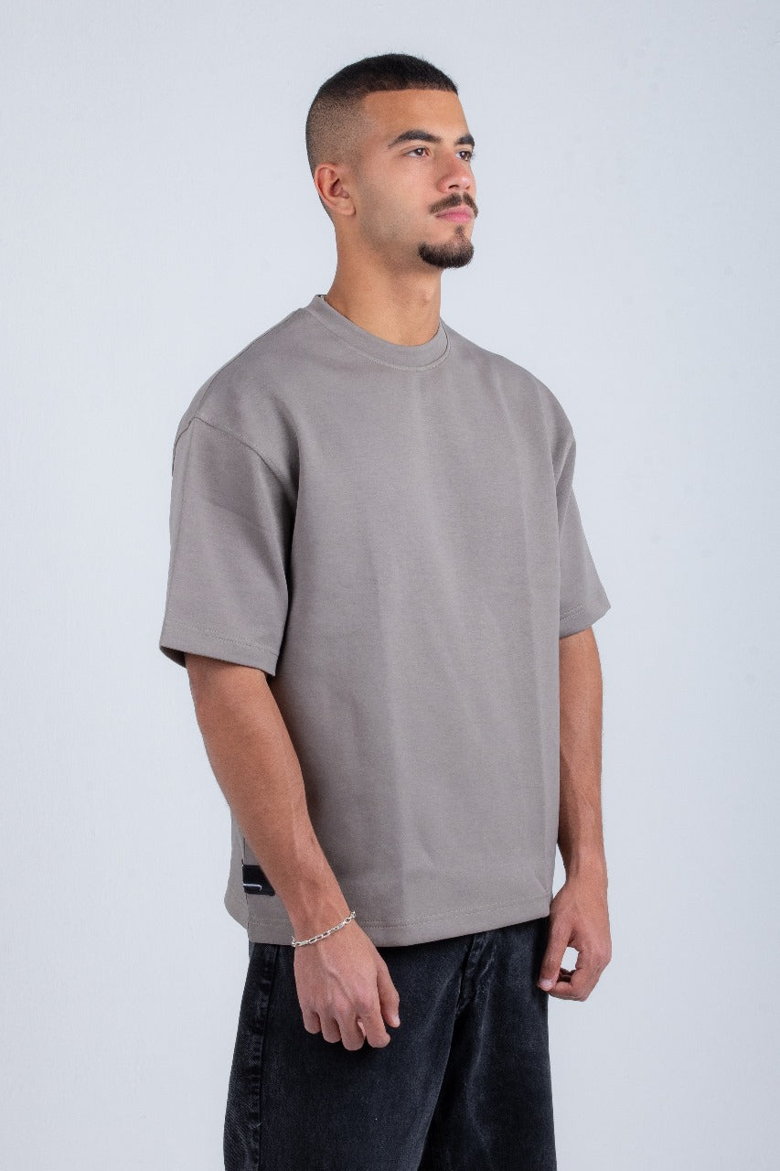 Silver Oversized Tshirt