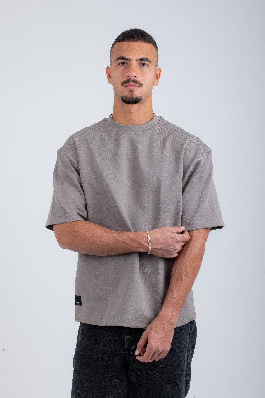 Silver Oversized Tshirt