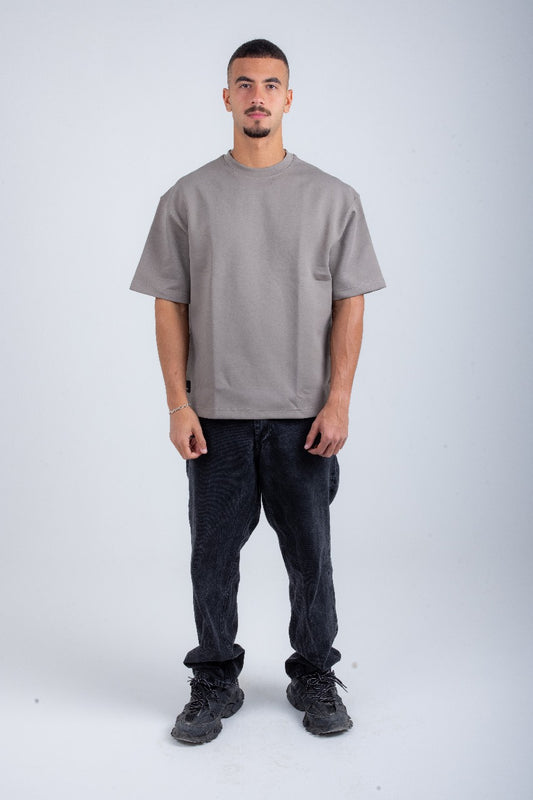 Silver Oversized Tshirt