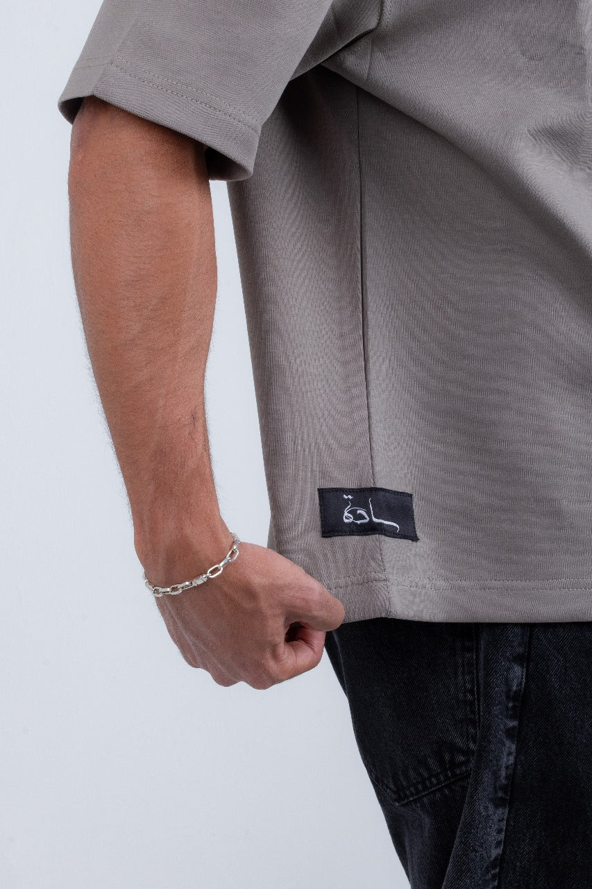 Silver Oversized Tshirt